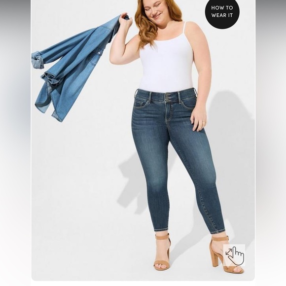 torrid Denim - Torrid high rise super soft jeggings
